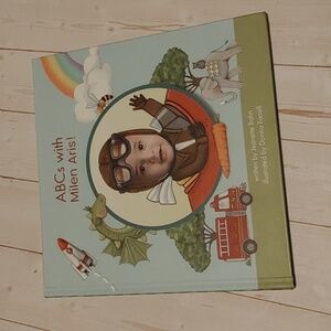 3/$13 ABCs With Milen Aris Children Softcover Picture Book